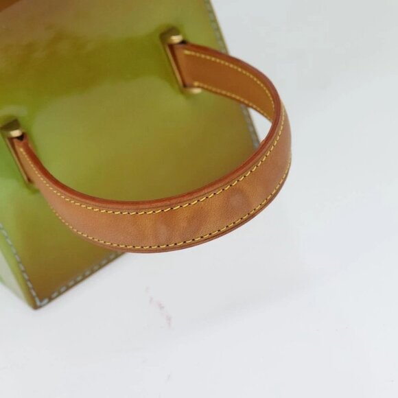 LOUIS VUITTON Monogram Vernis Bleecker Pouch Baby Blue - Picture 6 of 16